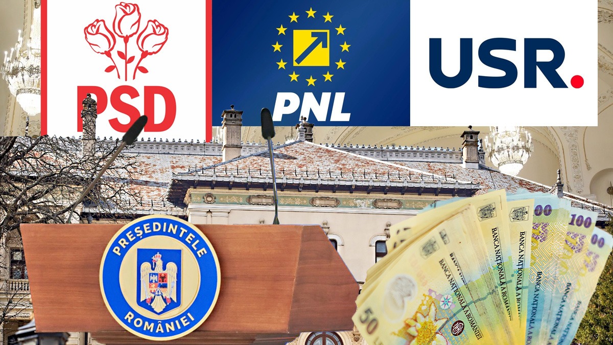 TVA 21%, impozit pe profit 19% și ACCIZE mărite cu 20%. Ce măsuri propun PSD, PNL și USR pentru reducerea deficitului?