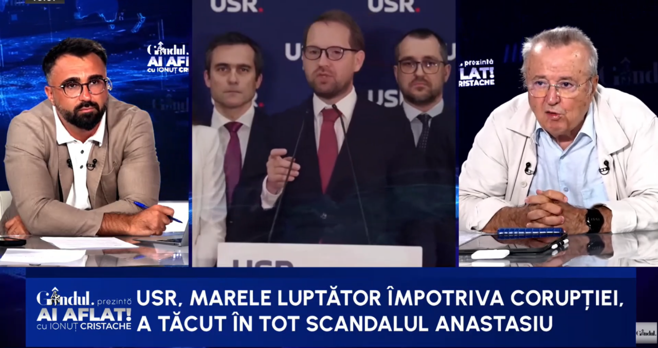 Ion Cristoiu: Cei de la USR puteau să iasă acum să comenteze, dar erau dați afară de la guvernare