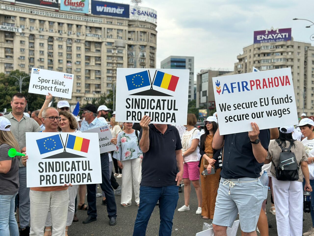 Mii de sindicaliști sunt așteptați să protesteze în fața Guvernului, față de măsurile luate de guvernul Bolojan