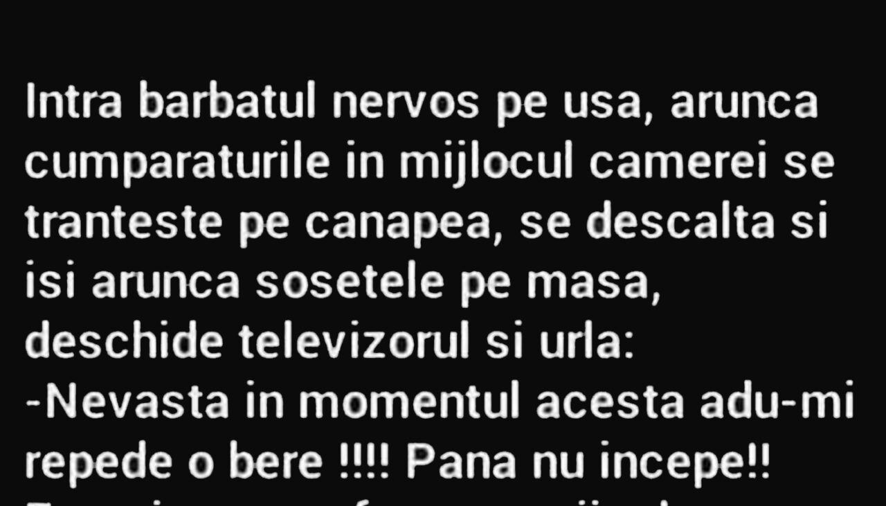 BANCUL ZILEI | „Până nu începe…”