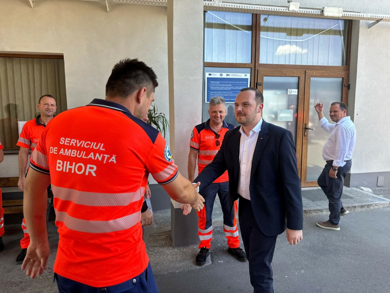 Alexandru Rogobete, în vizită la Spitalul Clinic Județean de Urgență din Oradea: „Lucrările avansează într-un ritm bun”