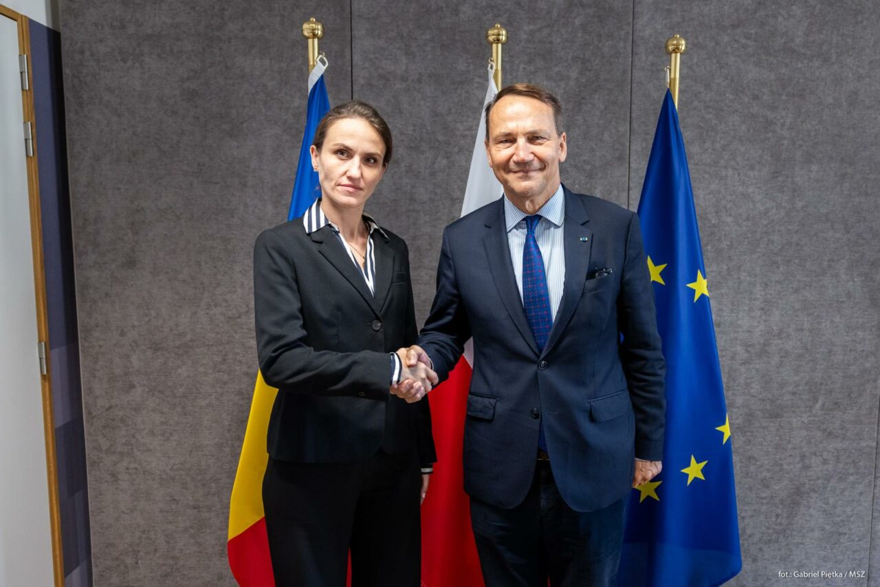 Oana ȚOIU, discuții cu omologul său polonez pentru întărirea Parteneriatului Strategic și a componentelor comerciale şi de apărare