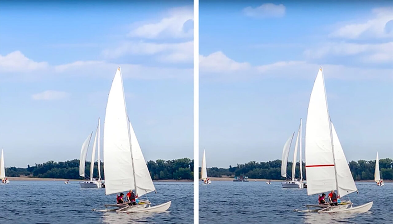 Test de logică | Găsiți 5 diferențe între aceste două fotografii de la mare