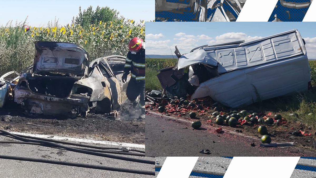 Doi oameni au murit în urma unui teribil ACCIDENT, în Teleorman