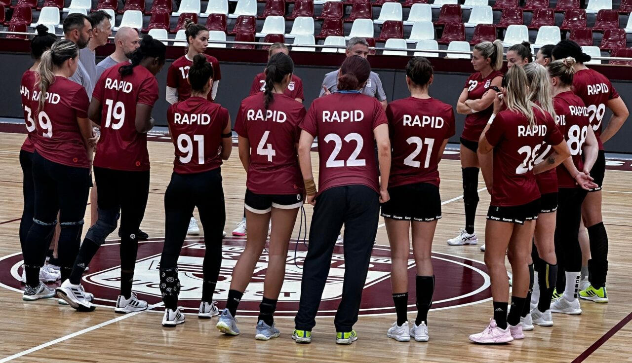 Eliza Buceschi, GHID prin București pentru noile colege de la Rapid