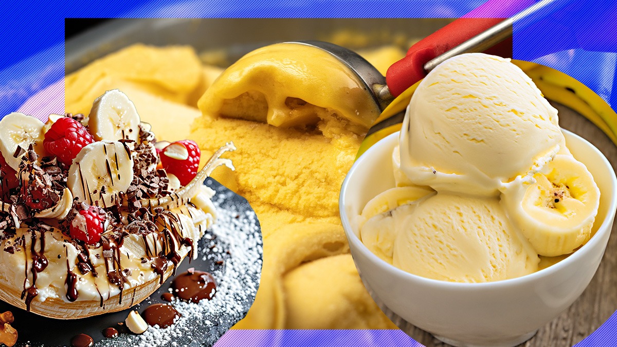 Rețeta de înghețată din BANANE pe care o poți prepara în casă. Este delicioasă și nu îngrașă