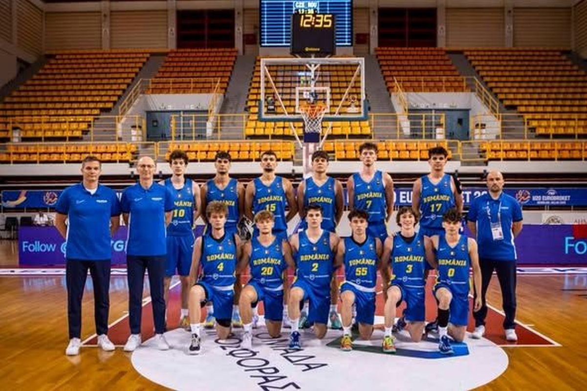România a învins Islanda la FIBA U20 European Championship. Tricolorii rămân în elita baschetului