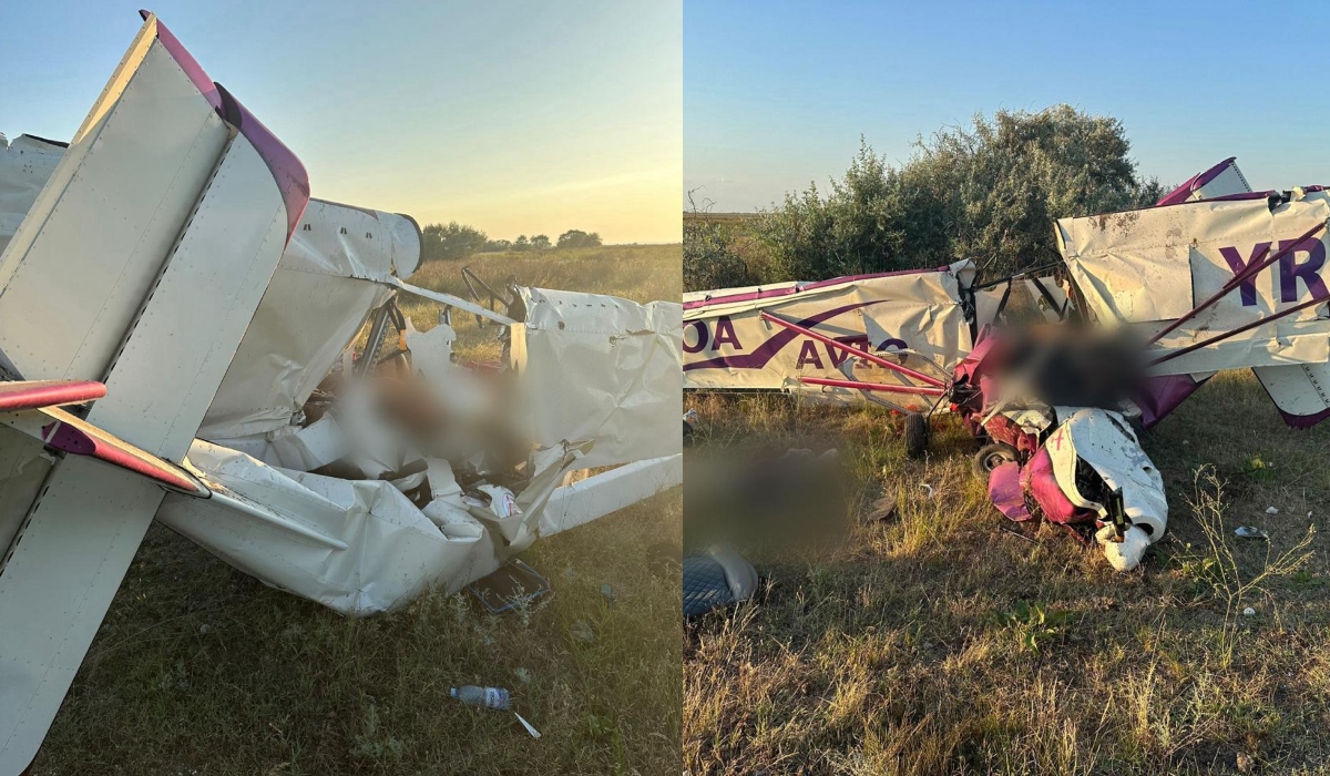 TRAGEDIE aviatică la Gura Portiței. Un avion cu două persoane la bord s-a prăbușit. Ambele victime au murit