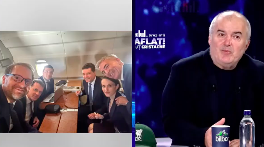 Florin Călinescu, despre fotografia de grup din avion cu Nicușor Dan: „De ce lui Nicușor Dan nu-i pasă? De ce lui Bolojan nu-i pasă?”