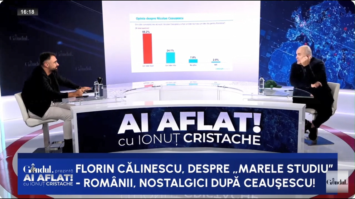 Florin Călinescu: „Singura reușită a guvernanților din România a fost ÎNDATORAREA poporului cu miliarde și miliarde”
