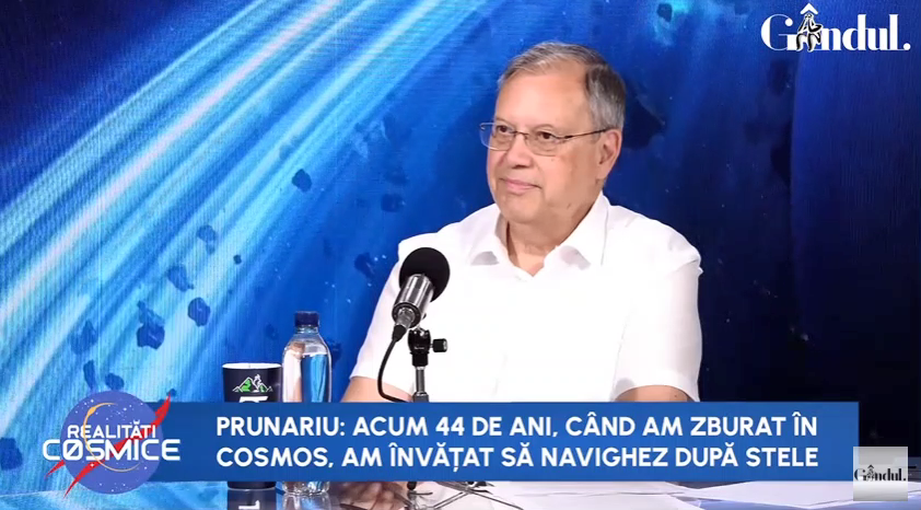 Dumitru Prunariu: „Am învățat să folosesc STELELE pentru orientare în spațiul cosmic”
