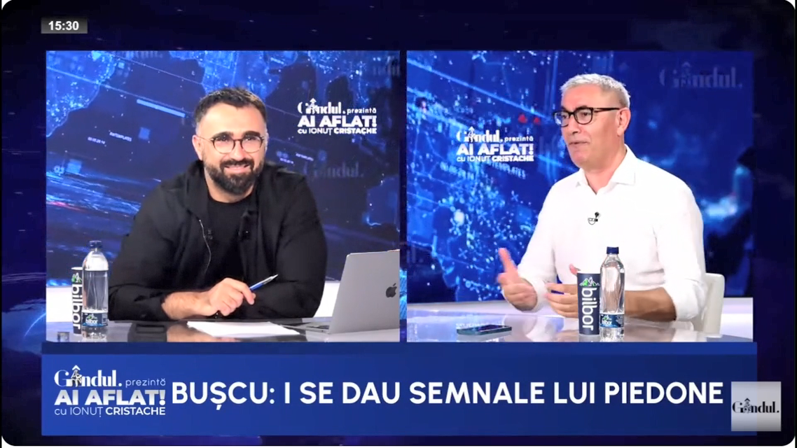 Doru Bușcu: „Gândacii nu au culoare politică. Piedone poate să răstoarne tarabele cu carne stricată în favoarea oricărui partid”