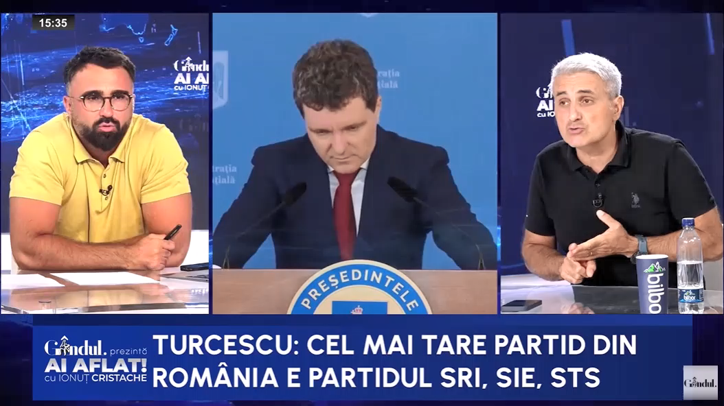 Robert Turcescu: „În campania electorală, Bolojan și Nicușor au fost asistați de SISTEM”