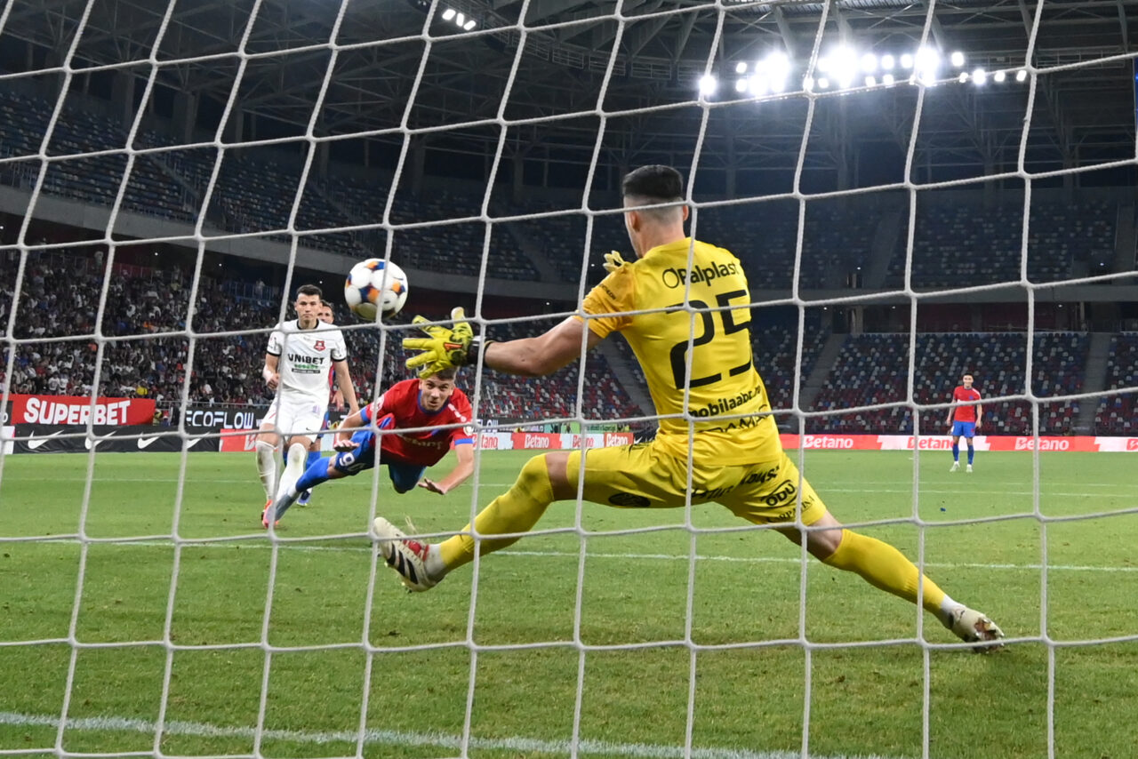 FCSB – Hermannstadt 1-1 | Puștiul Alexandru Stoian SALVEAZĂ un record vechi de 24 de etape