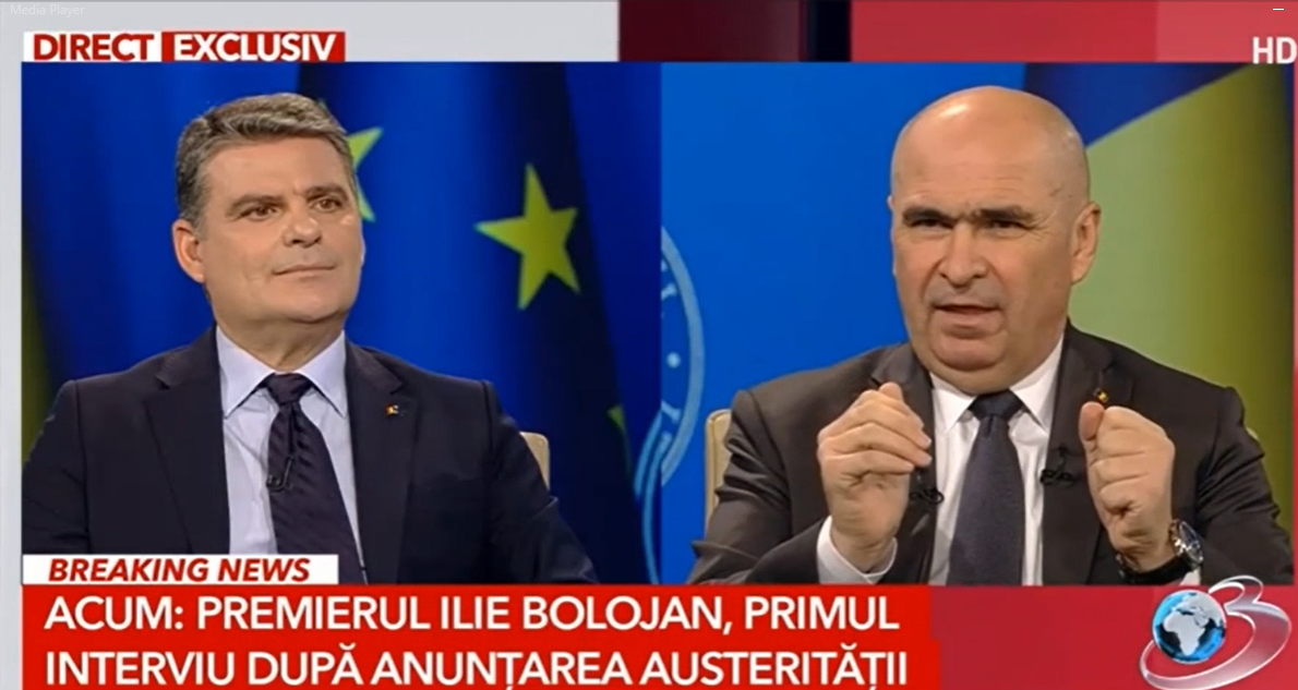 Ilie Bolojan spune că nu s-ar acoperi gaura din buget dacă taie acum salariile directorilor, chiar și cu 70%, dar nu vor scăpa: „Va fi o PRIORITATE”