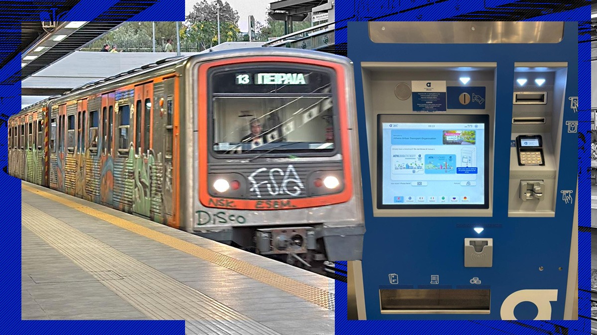 Tot ce trebuie să știi despre metroul din Atena, o rețea cu trei linii feroviare, stații modernizate și automate de bilete. Cât costă o călătorie
