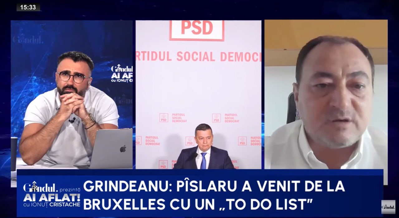 Mirel Palada: „România este un soi de JUDEȚ pentru Europa, fără putere de decizie”