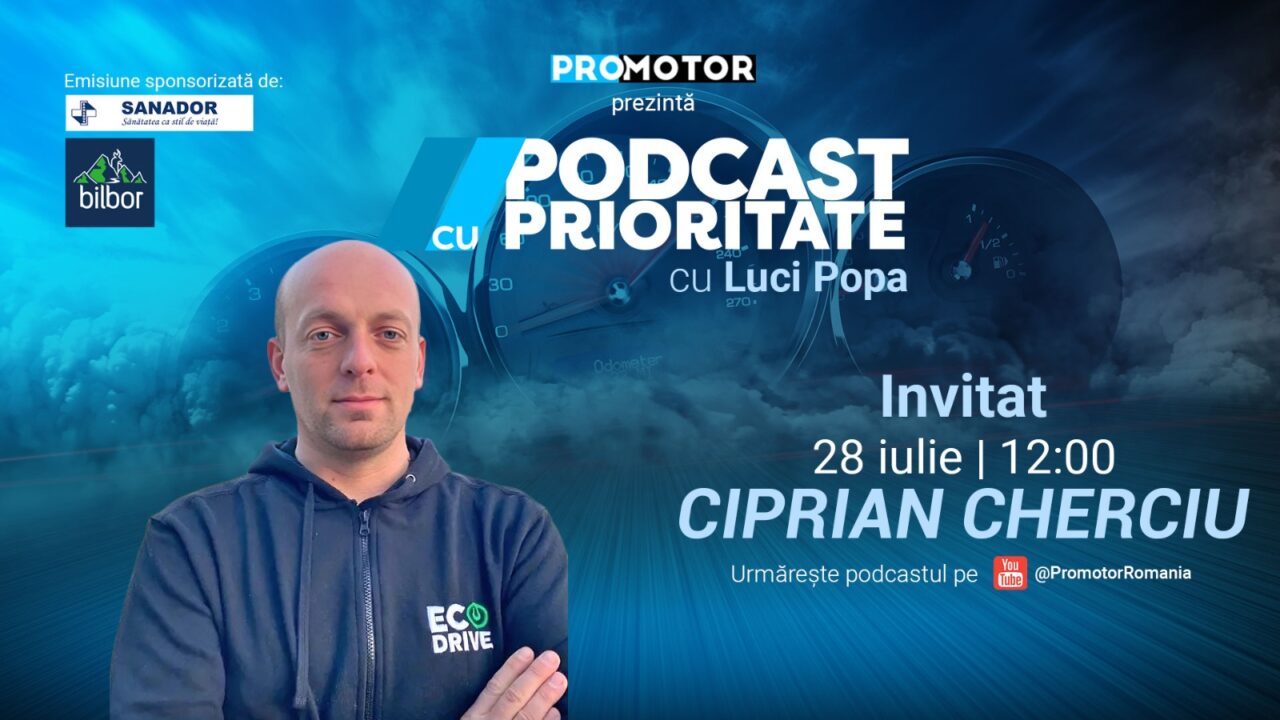 Ciprian Cherciu (EcoDrive) la „Podcast cu Prioritate” #79 by ProMotor. Despre Rabla 2025 și primul incident de hacking al sistemului FSD al unei Tesla