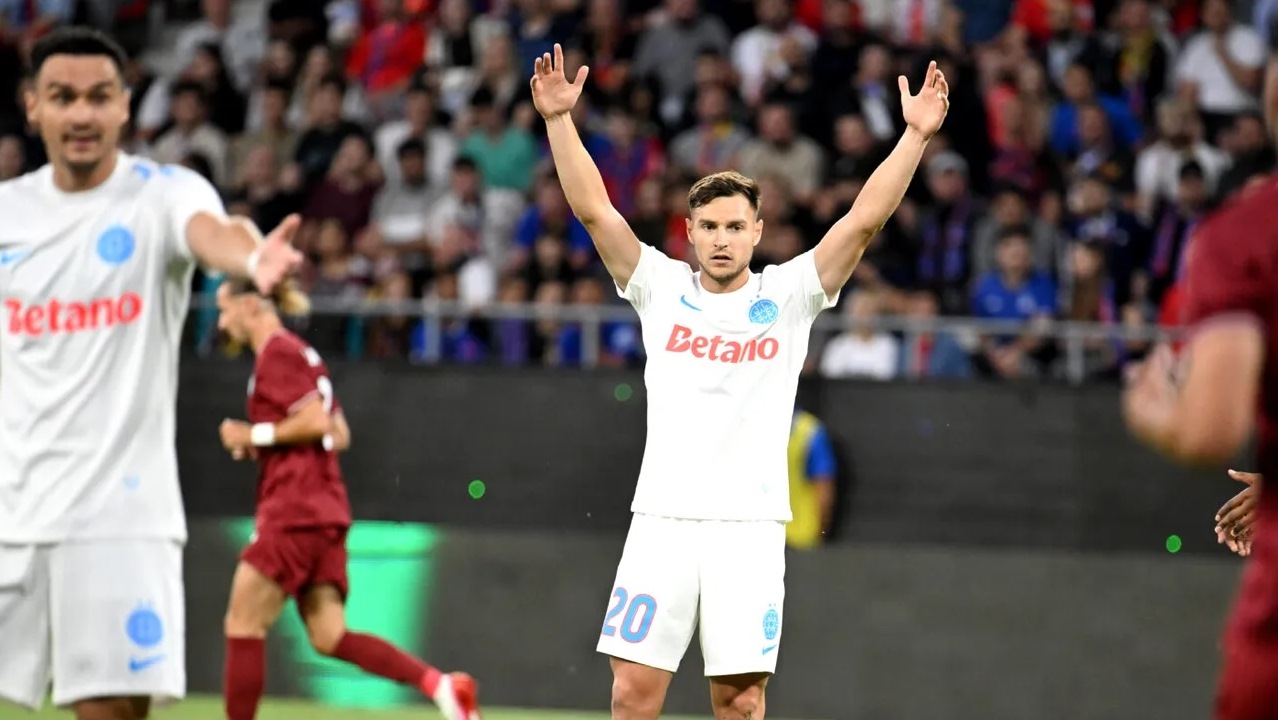 LIGA CAMPIONILOR. De ce Dennis Politic nu a fost oprit în lot pentru meciul FCSB cu Shkendija