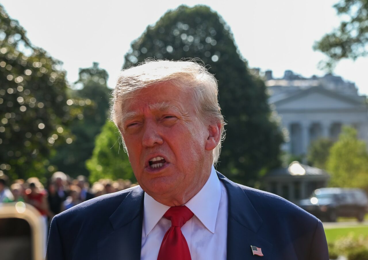 Trump zavrnil Macronovo pobudo za priznanje Palestine