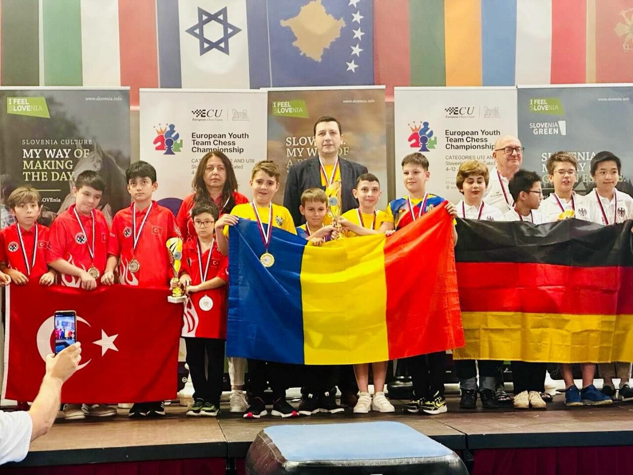România, primul LOC la Campionatul European de Şah la categoria sub 12 ani