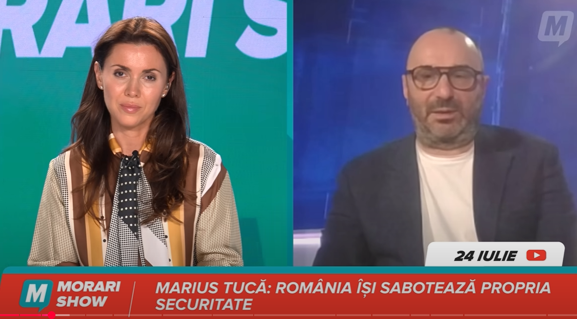 Marius Tucă: „Cred că România își sabotează propria securitate”