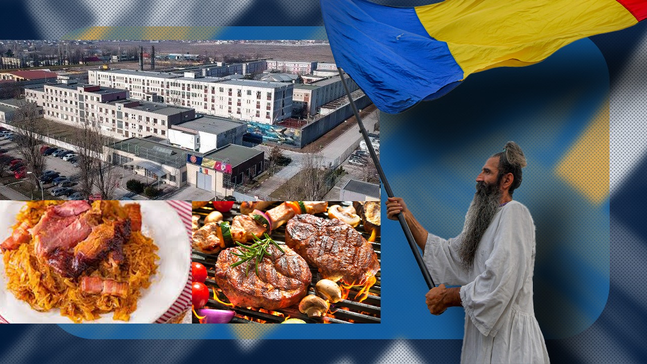 Aflat în greva foamei, Stegarul DAC este „torturat” în închisoare. Gardienii îi dau pe la nas cu cele mai gustoase mâncăruri