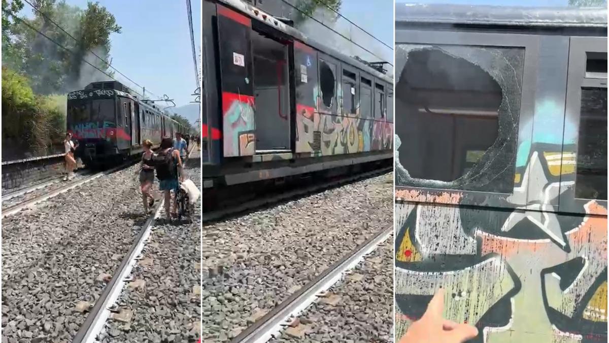 Vagonul unui tren din Italia, în care se aflau și români, A LUAT FOC. Martorii au povestit momentele de groază pe care le-au trăit