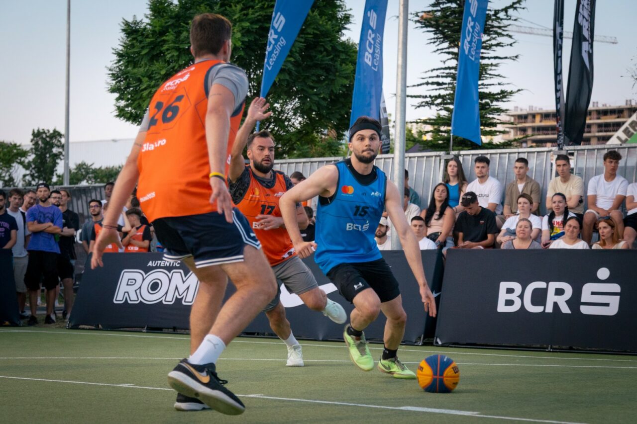 Festival športnega uličnega košarkaškega dogodka BCR Sport Arena Streetball v Ploieștiju