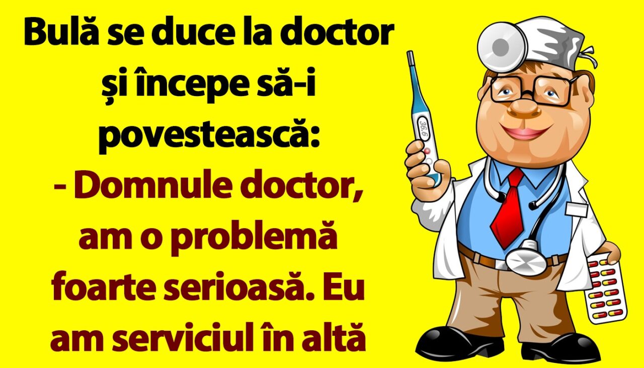 BANC | Bulă, doctorul și „problema foarte serioasă”