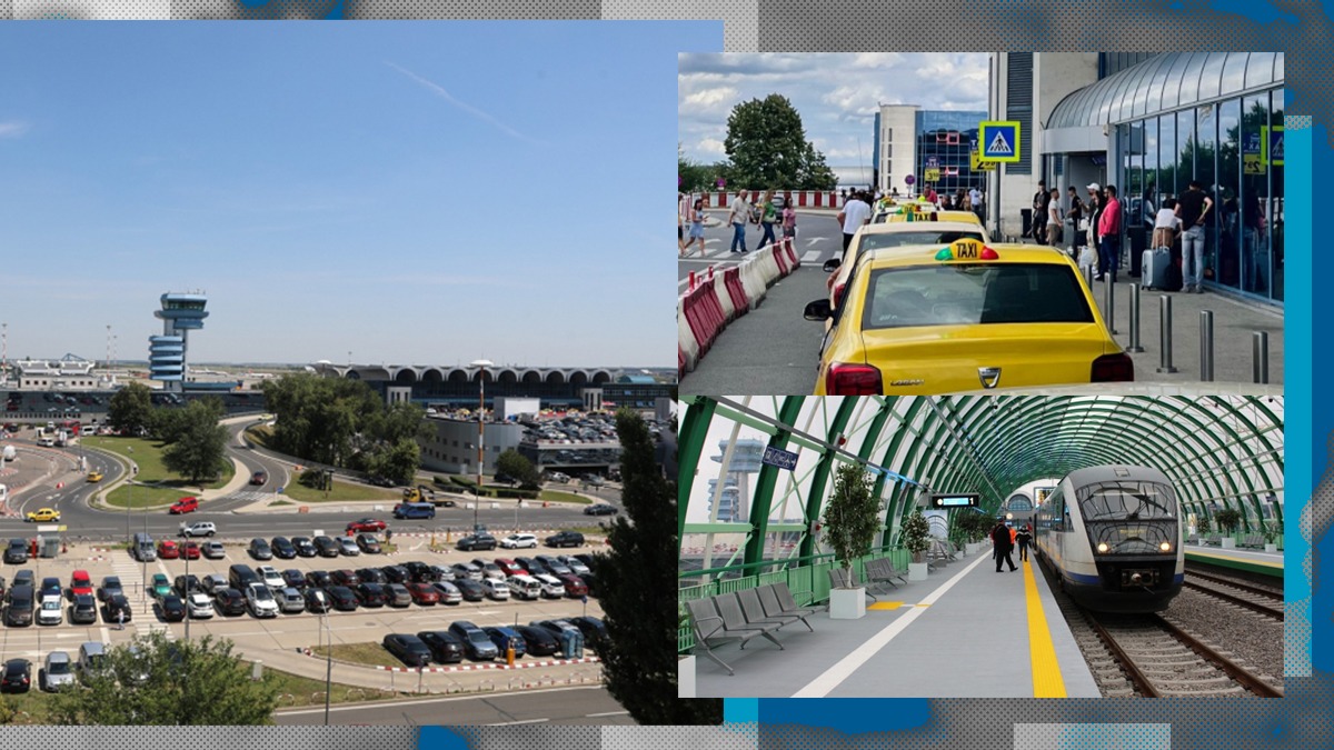 Taxiuri, da, Bolt și Uber, nu! De ce sunt captivi pasagerii de pe Otopeni taxiurilor și au interzis să folosească mașinile de transport alternativ!