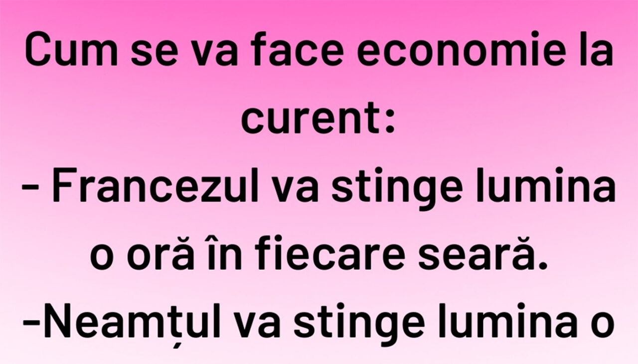 BANCUL ZILEI | Cum se face economie la curent