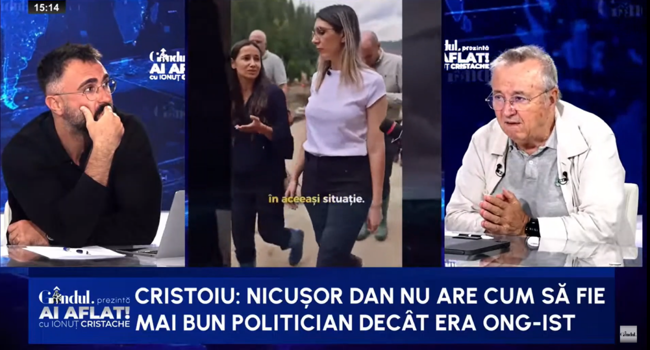 Ion Cristoiu: „Marea problemă la POLITICIENII de azi este că nu mai sunt politicieni”