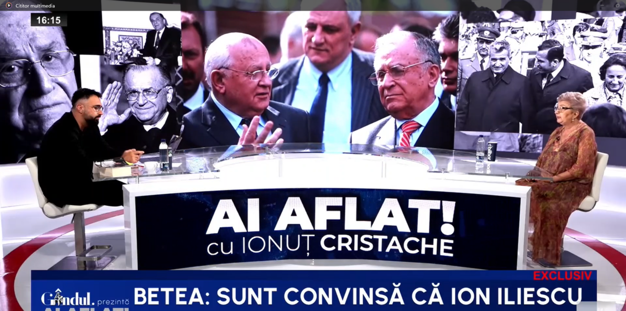 Lavinia Betea argumentează IMPLICAREA lui Iliescu în execuția soților Ceaușescu: „A fost direct părtaș. A trecut peste orice morală și milă”