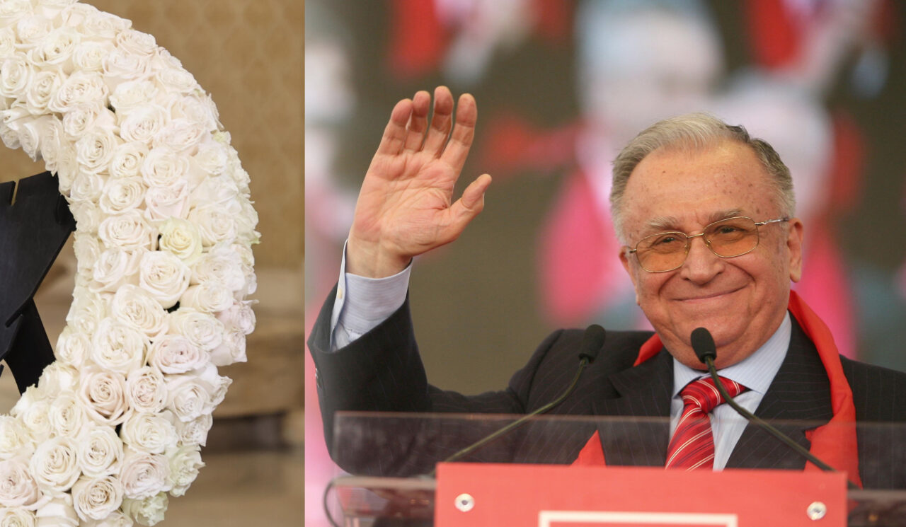 Ce mesaj a notat Nina Iliescu pe coroana de flori de lângă sicriul soțului. Fostul președinte al României va fi înmormântat joi, 7 august 2025