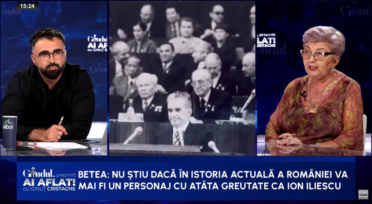 Lavinia Betea nu crede în REZULTATUL cercetării sociologice dedicată nostalgiei după comunism: „Comunismul este o utopie”