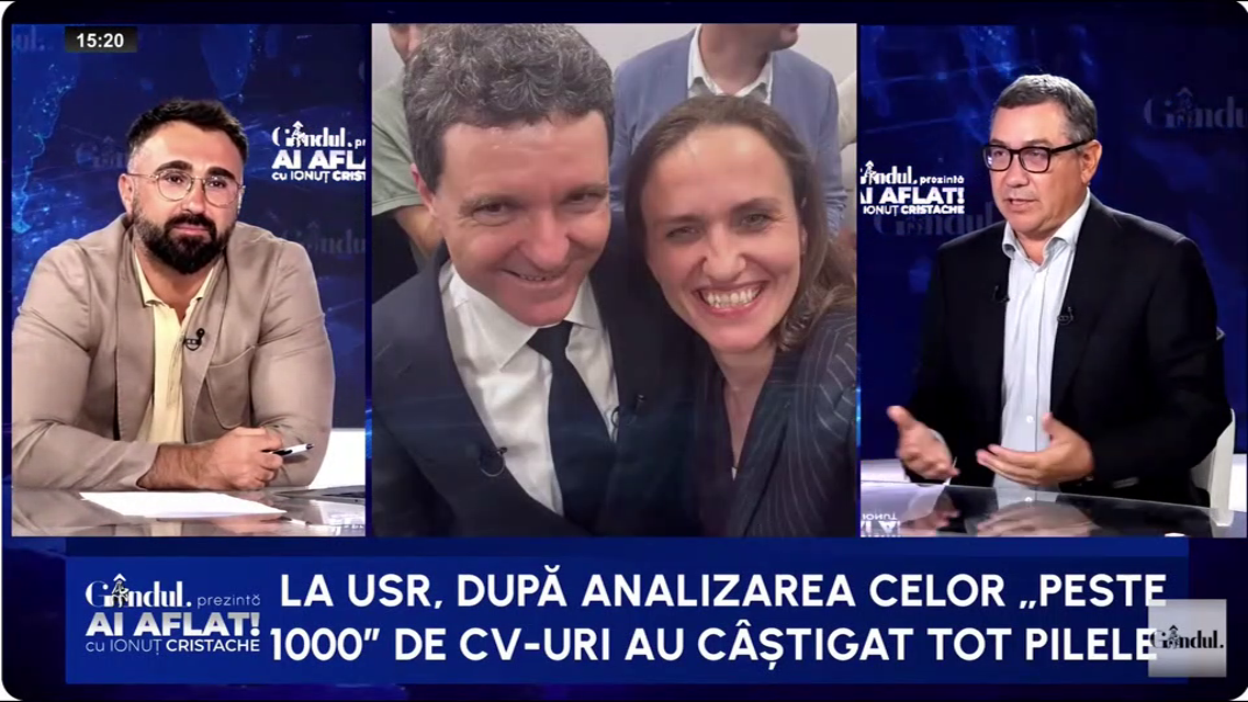 Victor Ponta, ironic la adresa Oanei Țoiu: „Un diplomat de carieră recunoscut pe plan internațional, mondial”