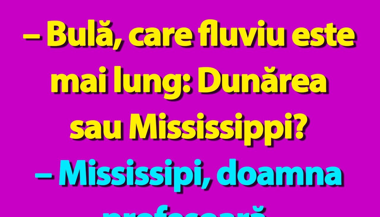 BANC | Bulă, Dunărea și Mississippi