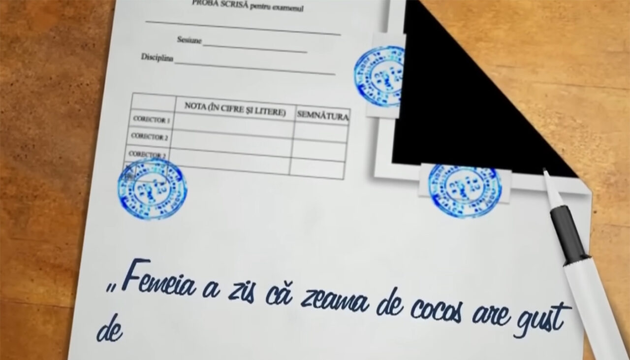 Evaluare Națională 2026 | Perla anului 2026 la limba română: „Femeia a zis că zeama de cocos are gust de..”