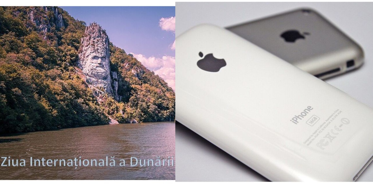 29 Iunie, calendarul zilei: Ziua Internațională a Dunării. Este lansat primul iPhone