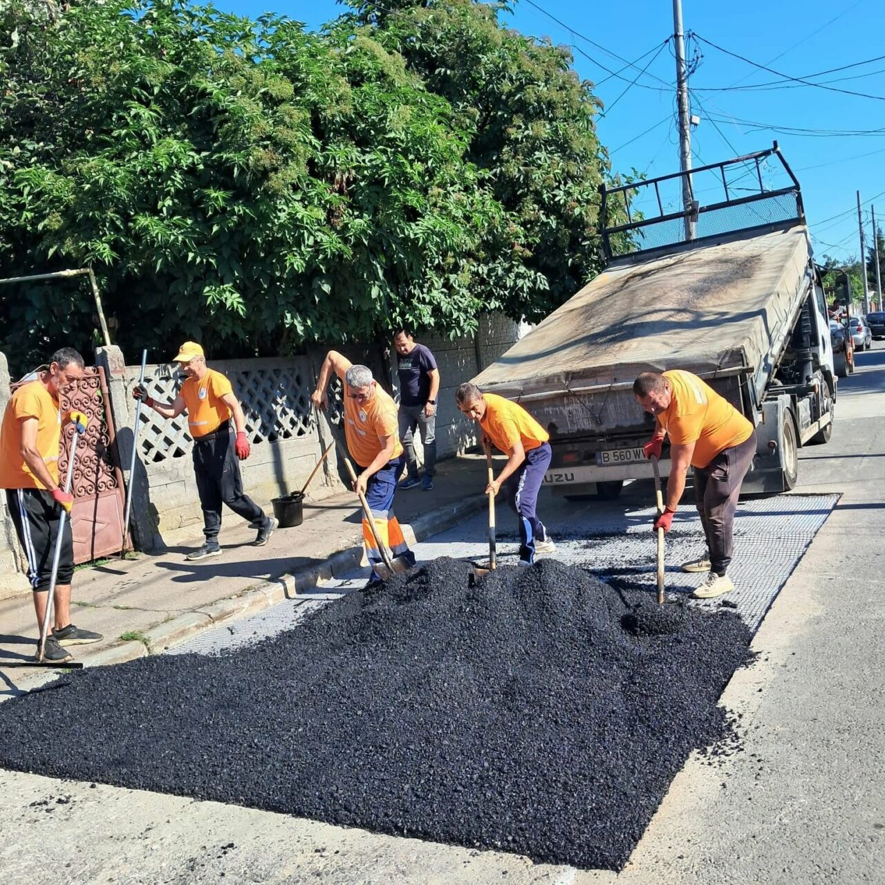 (P) Societatea Infrastructură S5 S.A. a intervenit pe străzile Teremia și Oltului