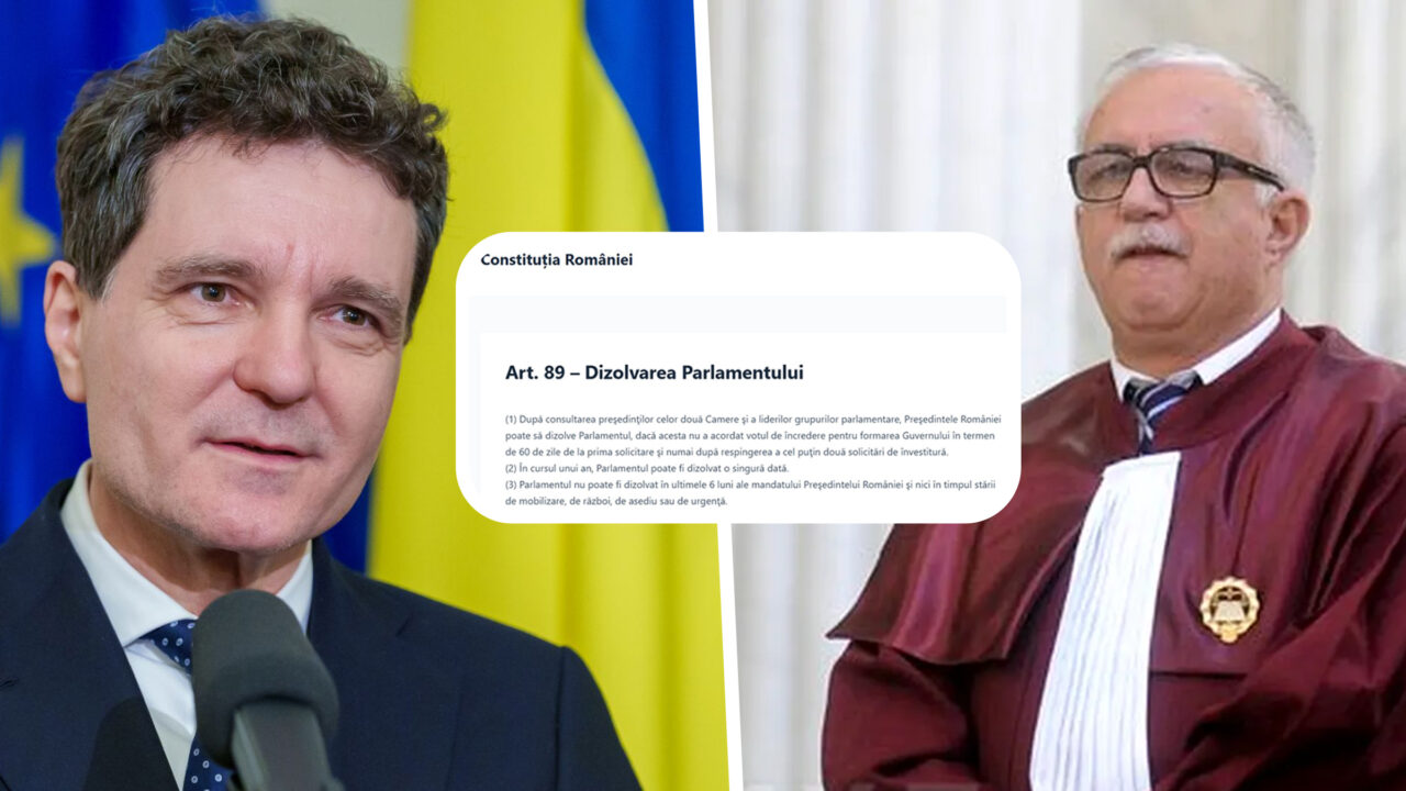 Arma secretă a lui Nicușor Dan din Constituție. Cum i-ar putea trimite pe parlamentari „în vacanță” definitiv. Fostul şef al CCR, Augustin Zegrean: „Nu e obligatoriu, dar poate s-o facă”