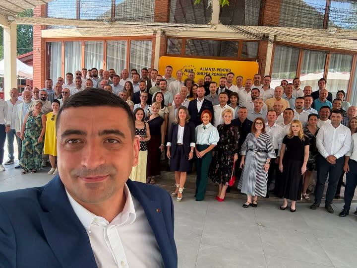 Consiliu național de mare secret la AUR, în Alexandria. Membrii partidului nu au fost lăsați cu telefoanele înăuntru