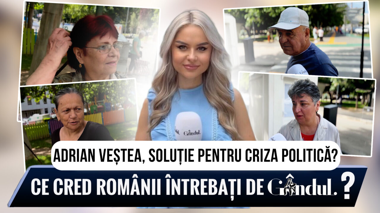 Este Adrian Veștea o soluție pentru criza politică? Ce au răspuns românii întrebați de Gândul