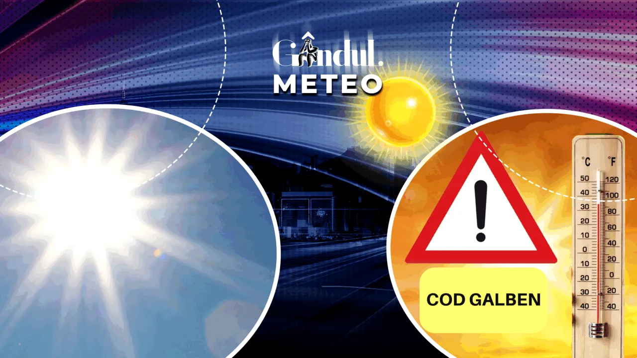 Canicula pune stăpânire pe aproape toată țara și pe București. Ce temperaturi anunță meteorologii pentru joi