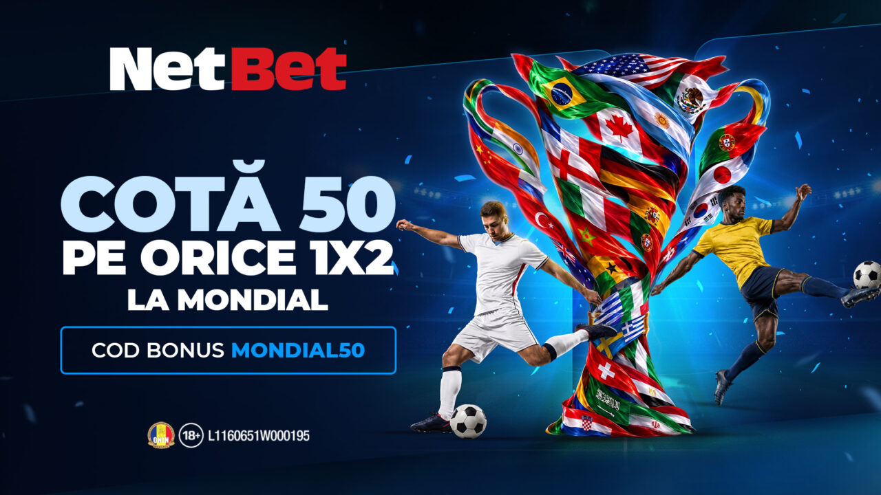 (P) Cota 50 la orice pariu 1X2 pe Mondial