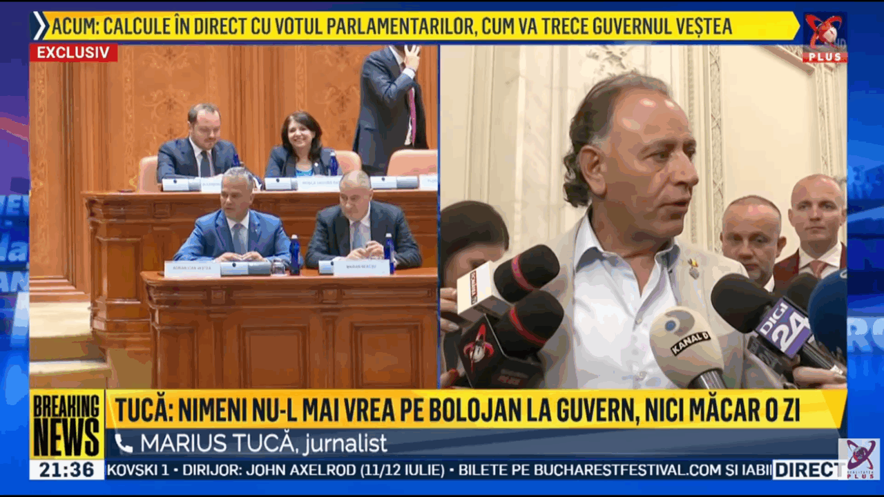 Ce se întâmplă cu România dacă alegem „răul cel mai mic”, trecerea Guvernului Veștea? Marius Tucă: „Nicușor Dan e un servant al Ucrainei”