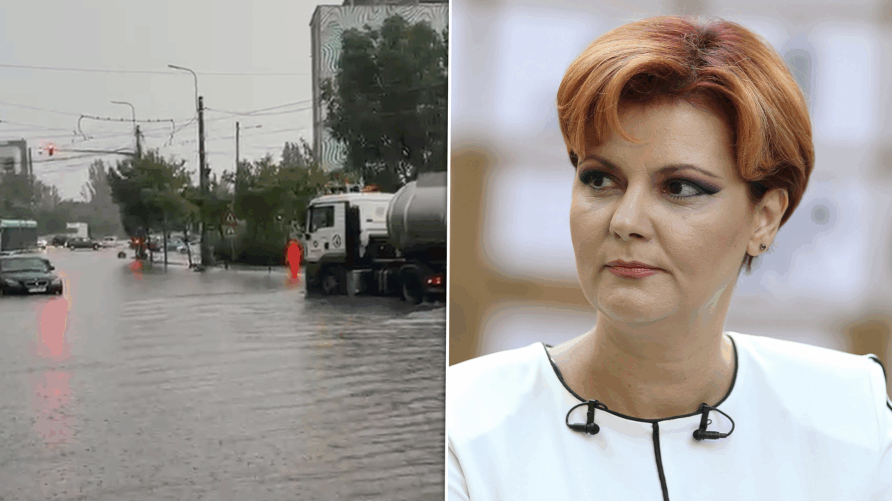 Lia Olguța Vasilescu anunță dezastru la Craiova după codul roșu de ploi. Ce s-a întâmplat în oraș