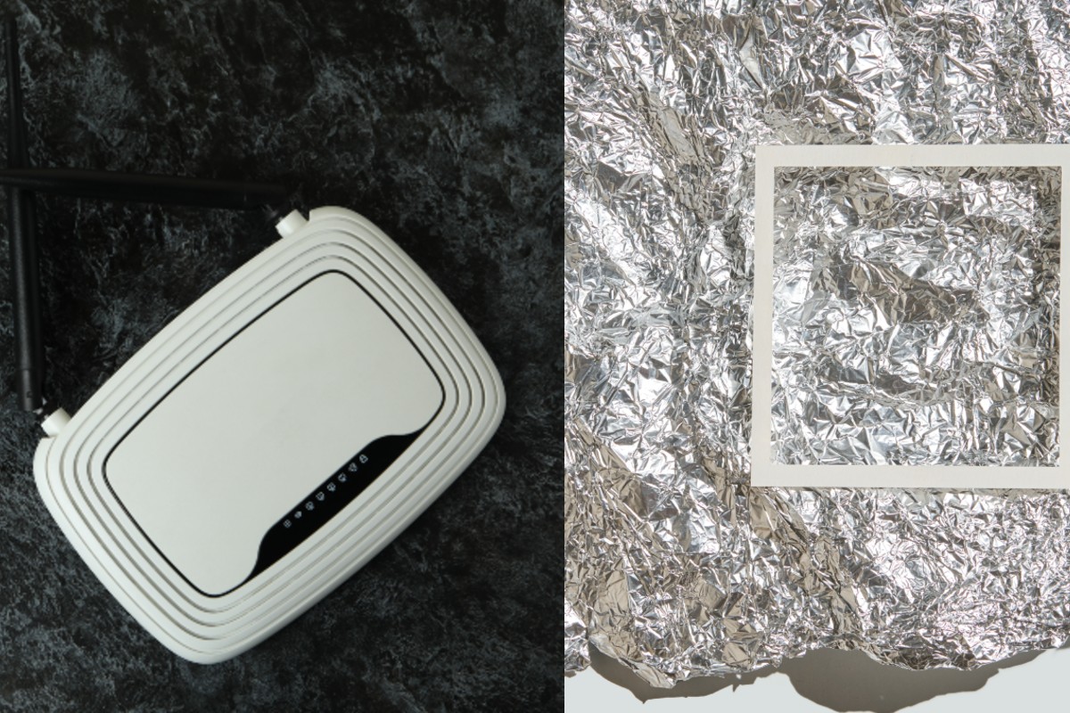 De ce este recomandat să pui folie de aluminiu sub routerul WiFi