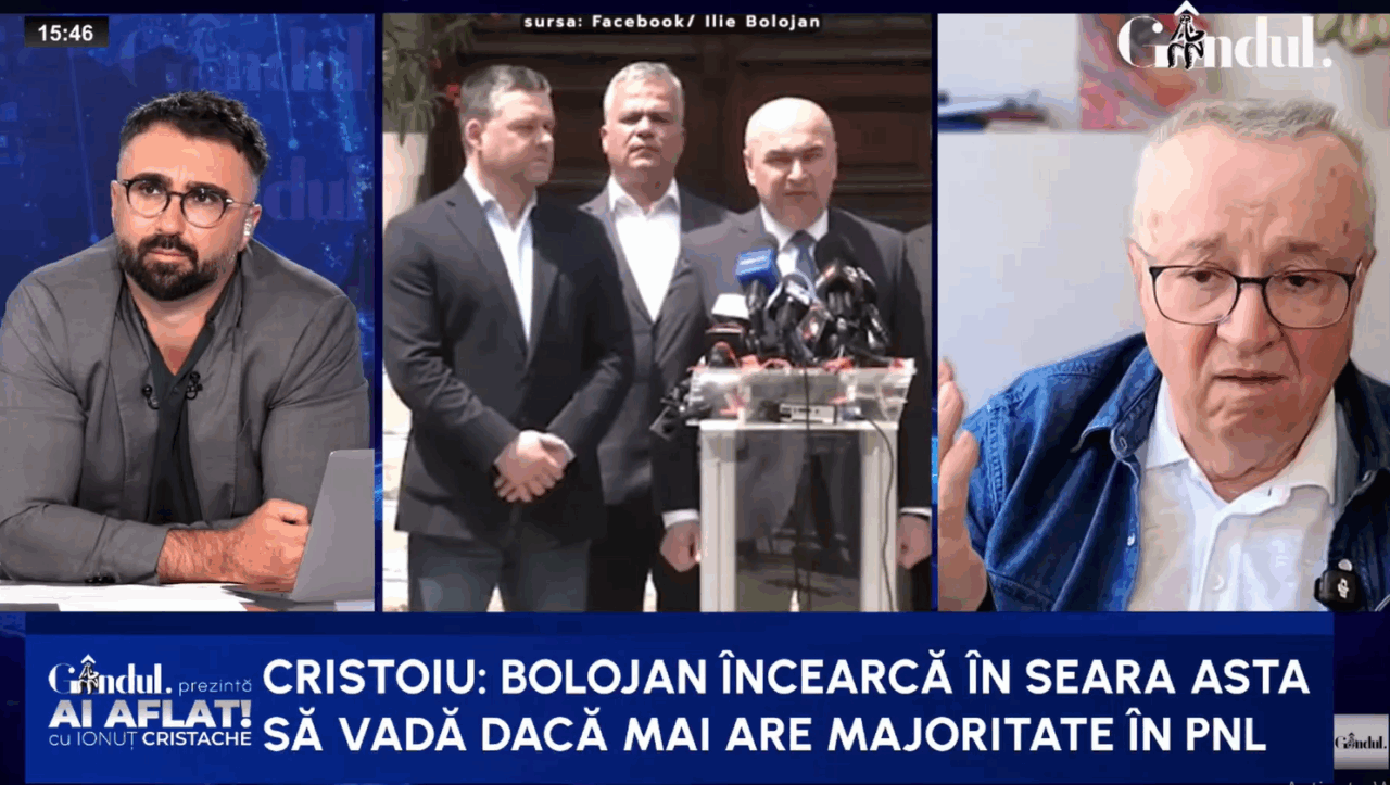 Se rupe PNL? Verdictul lui Cristoiu: Este un moment de destin pentru Bolojan